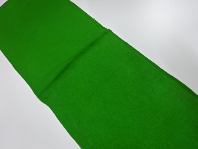 未使用品　正絹　縮緬地　帯揚げ